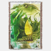 Wenn das Leben einem Zitronensocken gibt Decke (Vorderseite Vertikal)