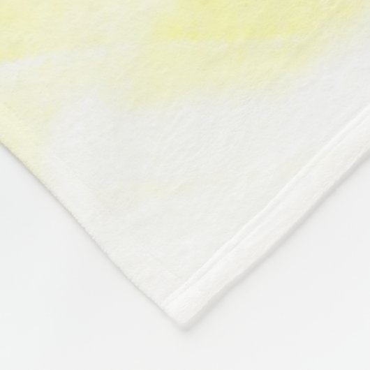 Wenn das Leben einem Zitronensocken gibt Fleecedecke (Ecke)