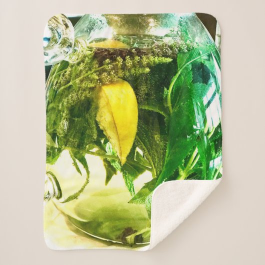 Wenn das Leben einem Zitronensocken gibt Sherpadecke (Vorderseite)