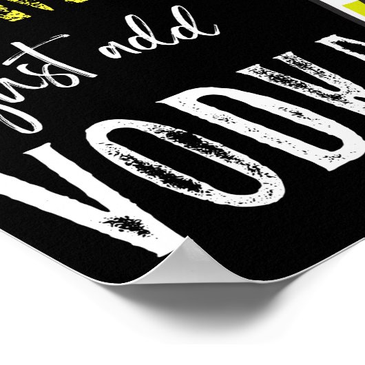 Wenn das Leben gibt Ihnen Lemon einfach hinzufügen Poster (Ecke)