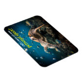 Wenn das Leben hart wird, behalt einfach zu schwim Magnet (Rechte Seite)