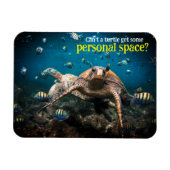 Wenn das Leben hart wird, behalt einfach zu schwim Magnet (Horizontal)