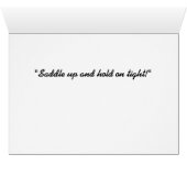 Wenn das Leben hart wird, zieht Darlin die Stiefel (Innenansicht Horizontal (Unten))