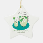 Wenn das Leben Ihnen Kalke übergibt, machen Sie Keramikornament (Vorne)