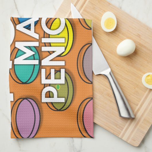 WENN DAS LEBEN IHNEN MOLD GIBT, MACHEN SIE PENICIL GESCHIRRTUCH (Viertel Falte)