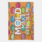 WENN DAS LEBEN IHNEN MOLD GIBT, MACHEN SIE PENICIL GESCHIRRTUCH (Vertikal)