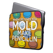 WENN DAS LEBEN IHNEN MOLD GIBT, MACHEN SIE PENICIL LAPTOPSCHUTZHÜLLE (Vorderseite Links)