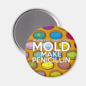 WENN DAS LEBEN IHNEN MOLD GIBT, MACHEN SIE PENICIL MAGNET (Vorderseite/Rückseite)