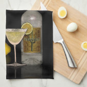 Wenn das Leben Ihnen Zitronen… gibt Geschirrtuch (Viertel Falte)