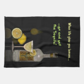 Wenn das Leben Ihnen Zitronen… gibt Geschirrtuch (Horizontal)