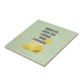 Wenn das Leben Ihnen Zitronen gibt, machen Sie Fliese (Seite)