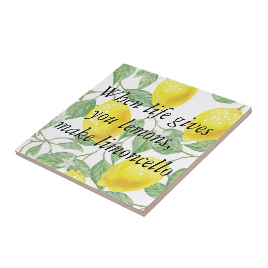 Wenn das Leben Ihnen Zitronen gibt, machen Sie Lim Fliese (Seite)