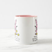 Wenn das Leben Ihnen Zitronen gibt Zweifarbige Tasse (Mittel)