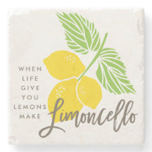 Wenn das Leben Ihnen Zitronen macht Limoncello Unt