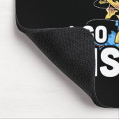Wenn das Leben kompliziert wird, gehe ich zu Fishi Mousepad (Ecke)