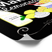 Wenn das Leben Lemons inspirierendes Zitat gibt Poster (Ecke)