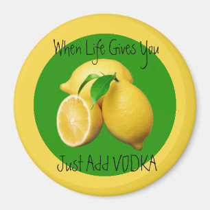 Wenn das Leben Lemons Spaß gibt und Funny Magnet