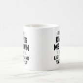 Wenn das Leben mich abreißt Kaffeetasse (Mittel)