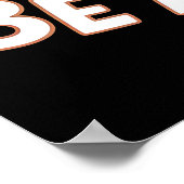 Wenn das Leben regnet, wird es ein Bär Poster (Ecke)