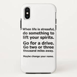 Wenn das Leben schwer ist Case-Mate iPhone Hülle