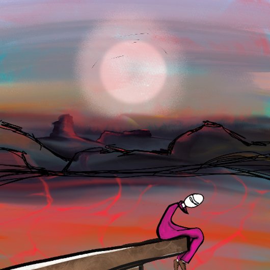 Wenn das Leben schwer wird Tri-Blend Shirt