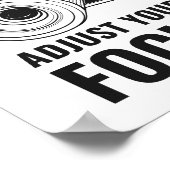 Wenn das Leben verschwommen wird, passen Sie Ihre Poster (Ecke)