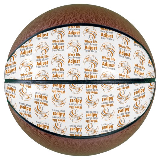 Wenn das Leben verschwommen wird passen Sie Ihren Basketball (Vorderseite)