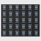 Wenn das Leben verschwommen wird, passen Sie Ihren Geschenkpapier (Flach)