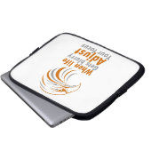 Wenn das Leben verschwommen wird passen Sie Ihren Laptopschutzhülle (Vorne Knopf)