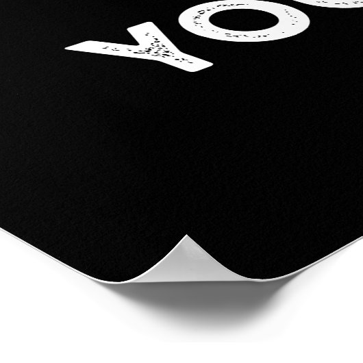 Wenn das Leben verschwommen wird, passen Sie Ihren Poster (Ecke)