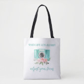 Wenn das Leben verschwommen wird Tasche (Vorderseite)