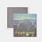 Wenn das Leben zu schwer wird Inspiration Magnet ( (Vorderseite/Rückseite)