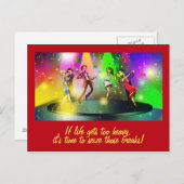 Wenn das Leben zu schwer wird Inspiration Postkart Postkarte (Vorne/Hinten)