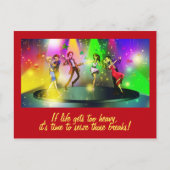 Wenn das Leben zu schwer wird Inspiration Postkart Postkarte (Vorderseite)