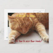 Wenn das Leben zu schwer wird Inspiration Zitat Ka Postkarte (Vorne/Hinten)