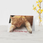 Wenn das Leben zu schwer wird Inspirationskarte Ka Karte (Gelbe Blume)