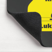 Wenn das Leben zu schwer wird, KNEEL zu ertragen Mousepad (Ecke)
