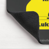 Wenn das Leben zu schwer wird, KNEEL zu ertragen Mousepad (Ecke)