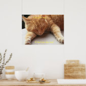 Wenn das Leben zu schwer wird Poster (Küche)