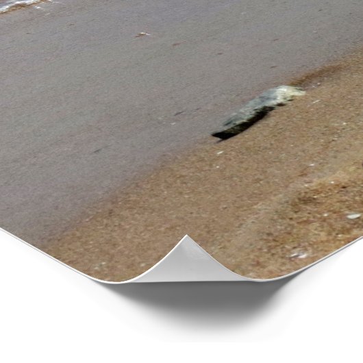 Wenn das Leben zu schwer wird Strand (2) Poster (Ecke)