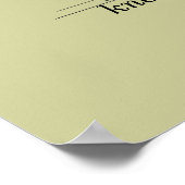 Wenn das Leben zu schwer zu ertragen ist, KNEEL Poster (Ecke)