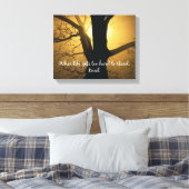 Wenn das Leben zu schwer zu ertragen ist, Kneel Zi Leinwanddruck (Insitu (Schlafzimmer))