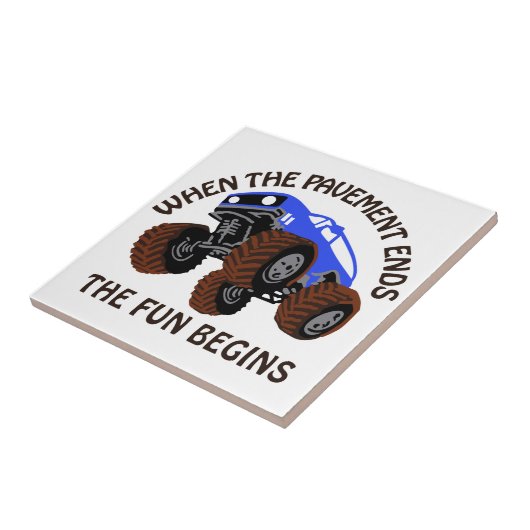 Wenn das Pflaster endet Fliese (Seite)