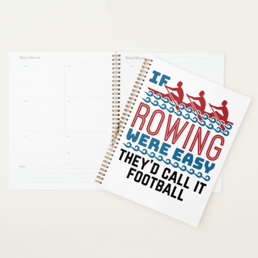 Wenn das Rudern einfach wäre, würden sie anrufen,  Planer (Anzeige)