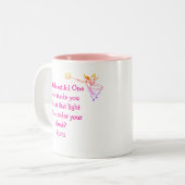 Wenn das schöne eins - Rumi Zweifarbige Tasse (Vorderseite Links)