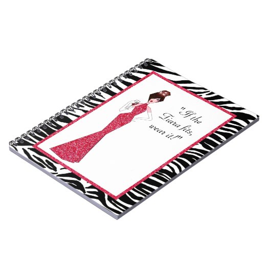 "Wenn das Tiara passt - Trag es!" Notizblock (Linke Seite)