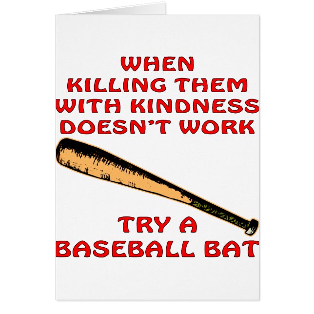 Wenn das Töten sie mit Güte nicht Versuch A (Vorne)