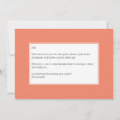 WENN DAS ÜBER IST, LASSEN SIE Save the Date Einladung (Rückseite)