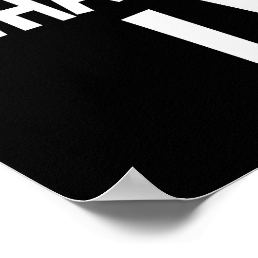 Wenn das Vodka werden kann Poster (Ecke)