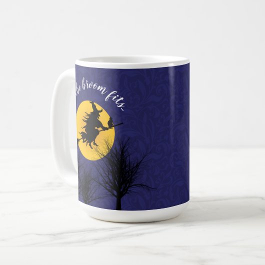 Wenn das Zimmer zu lustigem Halloween passt Kaffeetasse (Vorderseite Links)